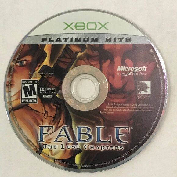 Fable The Lost Chapters For Xbox Original - Picture 1 of 2